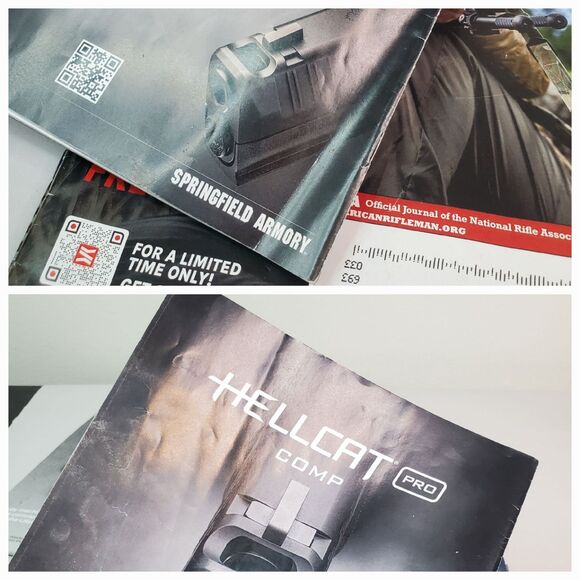 Lot of 6- American Rifleman Magazines Feb 2024-March 2025 Mixed Torn Covers READ - Picture 13 of 15